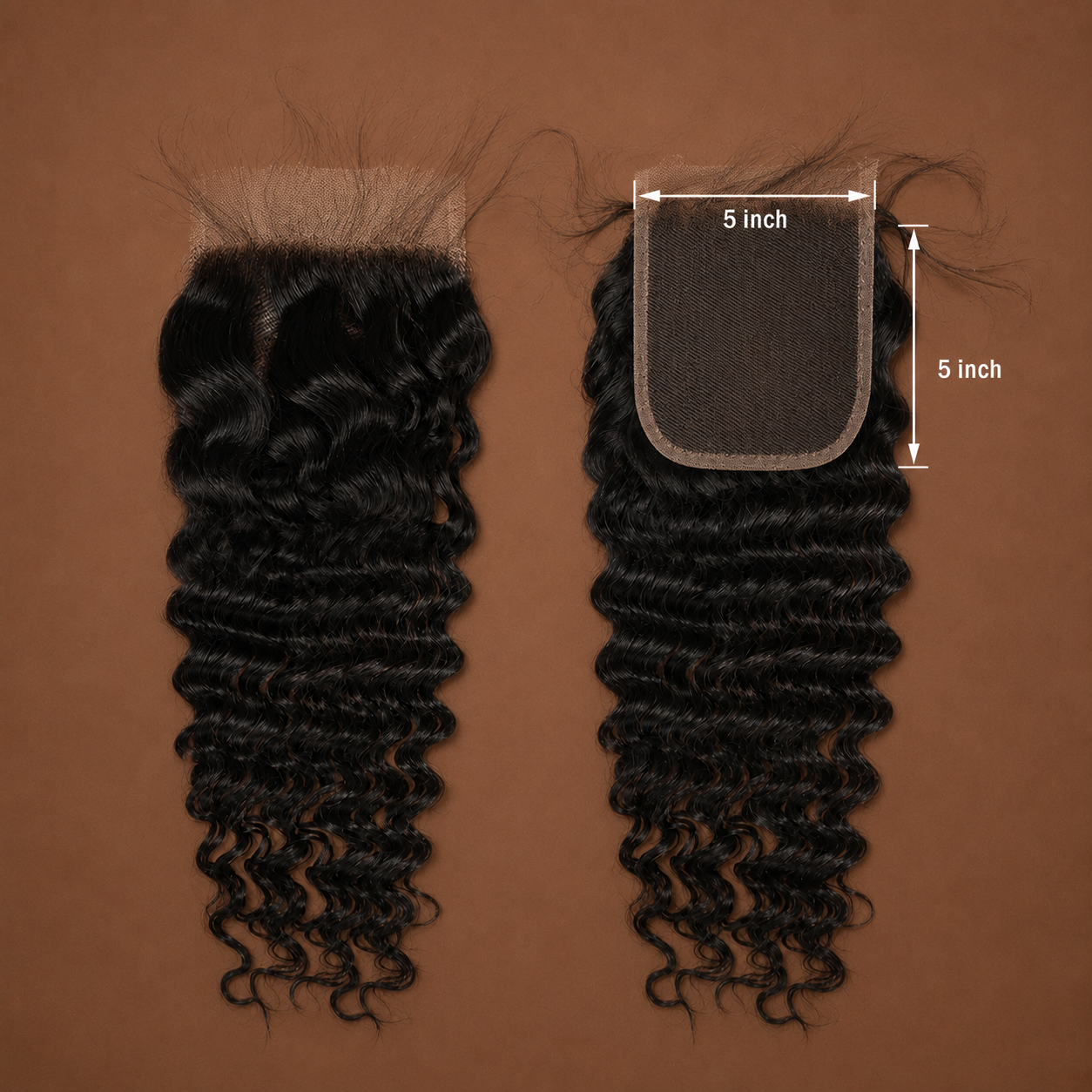 Chosen Curl™5x5 HD Lace Closure