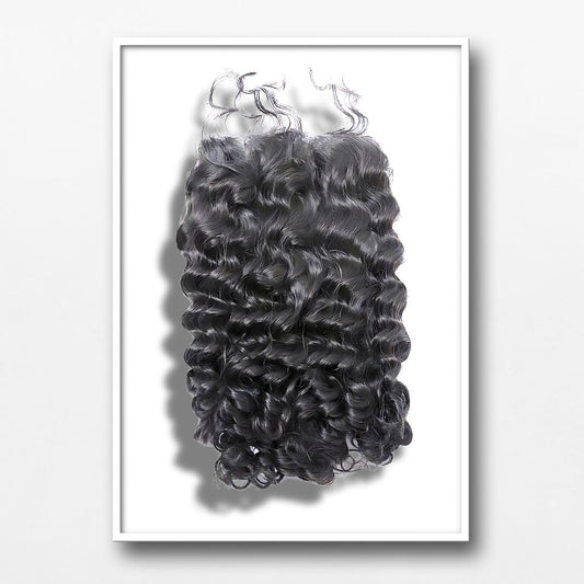 SDD RAW BURMESE CURLY LACE CLOSURE