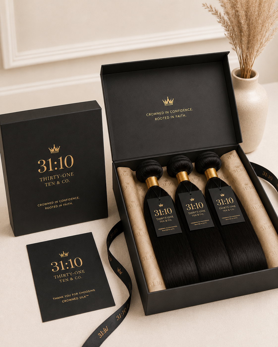 Crowned Silk™ Raw Bundle